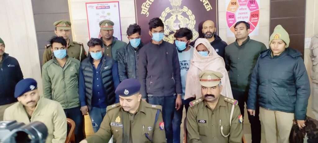 लखनऊ में बंद घरों से चोरी करने वालों का भंडाफोड़, पांच गिरफ्तार