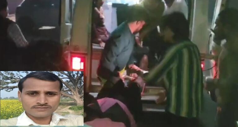 बाइक डिवाइडर से टकराई, पति की मौत, पत्नी और बेटा घायल