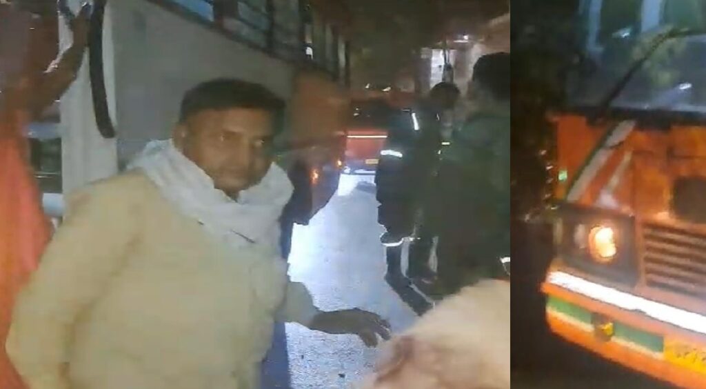 रोडवेज की बस पर गिरा पेड़, कई सवारियां दबी, मची चीख पुकार