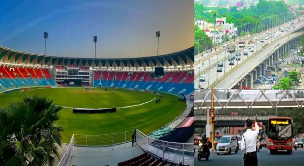 IPL मैच के दौरान शहीद पथ की बदली रहेगी यातायात व्यवस्था, इस दौरान जाने से करें परहेज