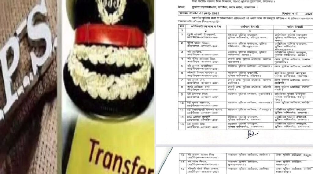 16 IPS अफसरों को मिली नई तैनाती, शैव्या गोयल व अंजली शर्मा बनीं एडीसीपी