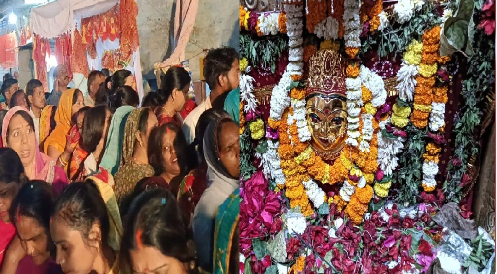 चैत्र नवरात्र : पहले दिन मां शैलपुत्री, मुख निर्मालिका गौरी के दरबार में उमड़े श्रद्धालु
