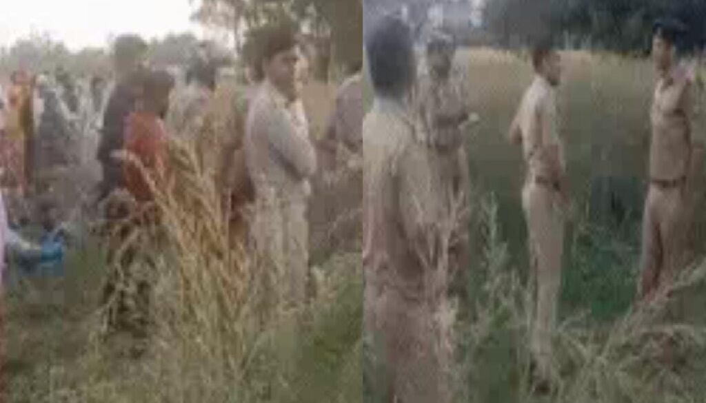 सरसों के खेत में मिला महिला का शव, मचा हड़कंप