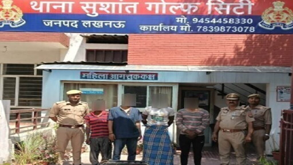 केडी पब्लिक स्कूल से बैटरी चोरी करने वाले चार शातिर गिरफ्तार