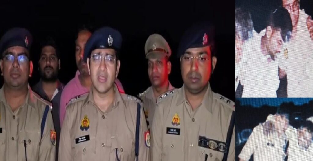 पुलिस मुठभेड़ में दो कुख्यात बदमाश घायल, तमंचे और बाइक बरामद