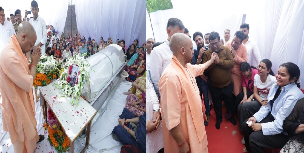 सुहाग उजाड़ने वालों को मिलेगा क्रूर अंजाम, आतंकवाद का अंत निकट है: सीएम योगी
