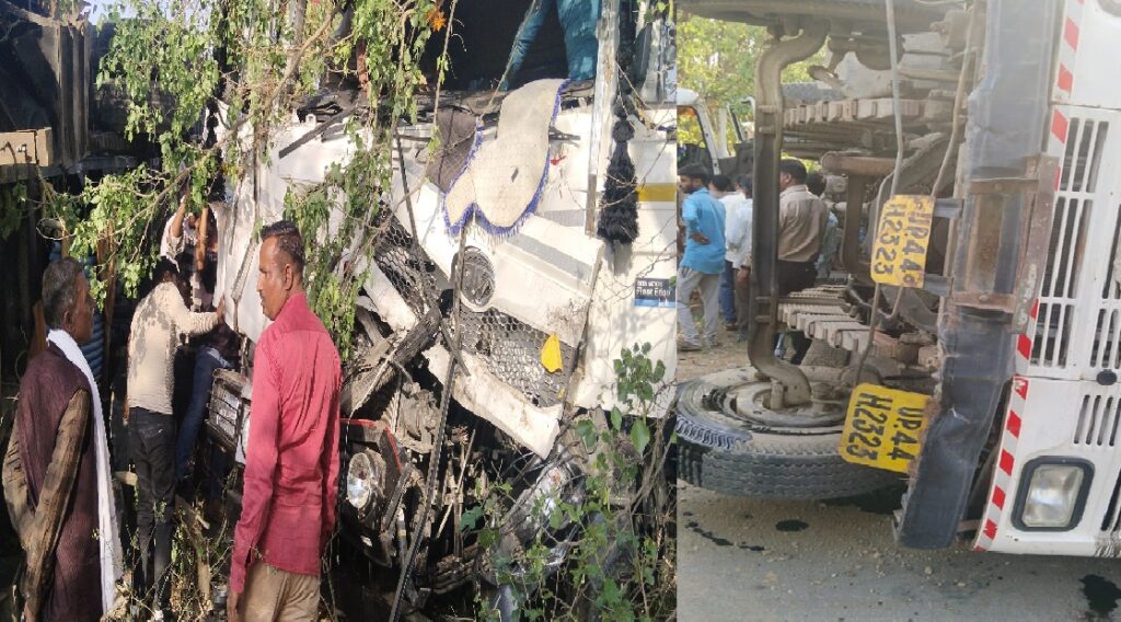 बीकेटी में दिल दहला देने वाला सड़क हादसा, दो की मौके पर मौत