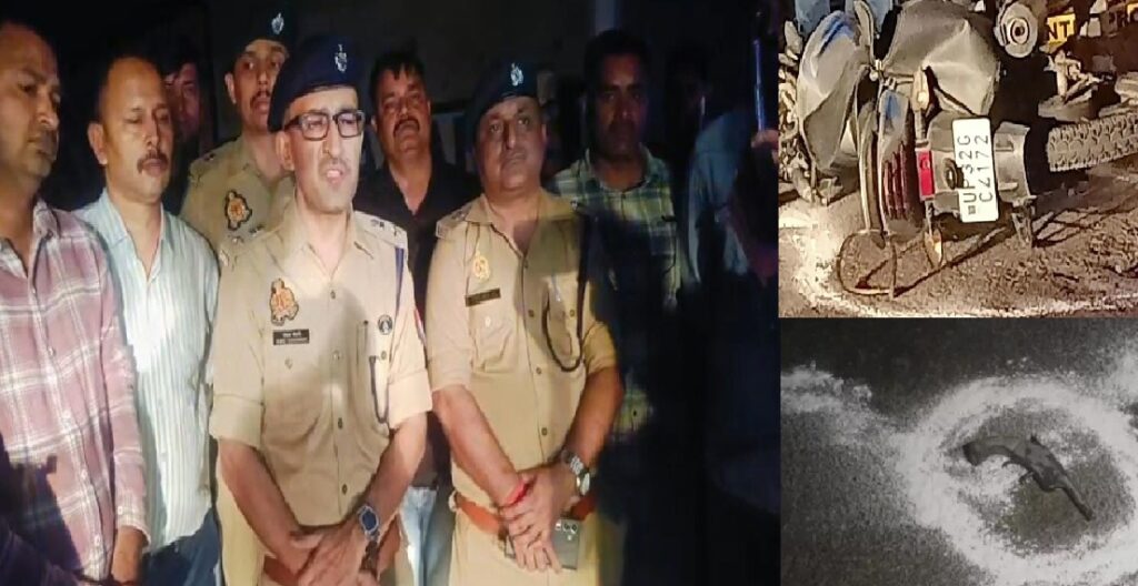 बीकेटी में पुलिस और बदमाशों के बीच मुठभेड़, एक घायल, एक फरार