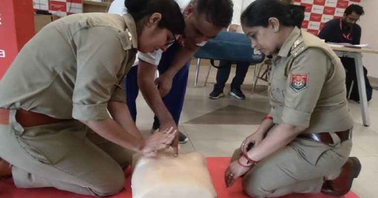 लखनऊ का नया रूप: अब हर जवान होगा ‘CPR एक्सपर्ट’, मेदांता से विशेष प्रशिक्षण