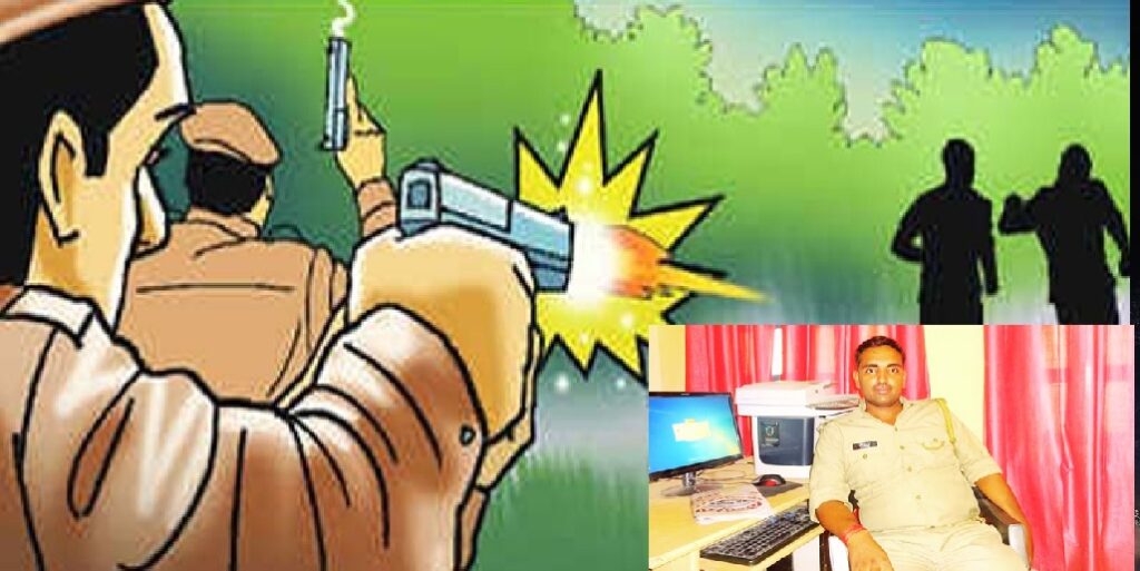 जौनपुर में पुलिस मुठभेड़: पशु तस्कर सलमान ढेर, हेड कांस्टेबल शहीद