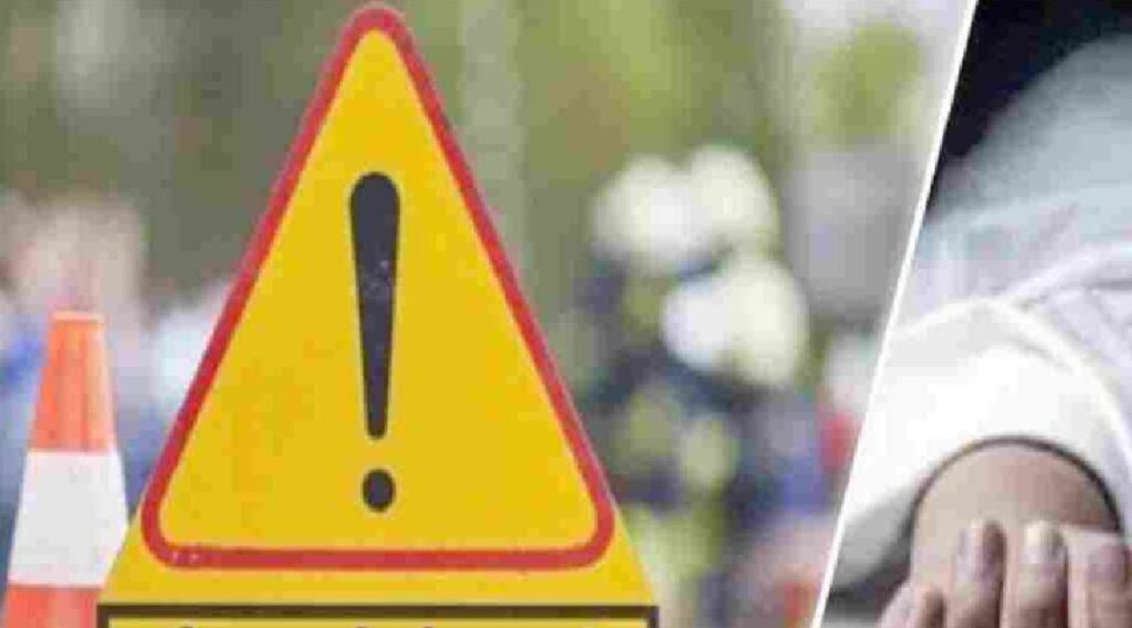 इटौंजा में भीषण सड़क हादसा, दो युवकों की मौत, तीन घायल
