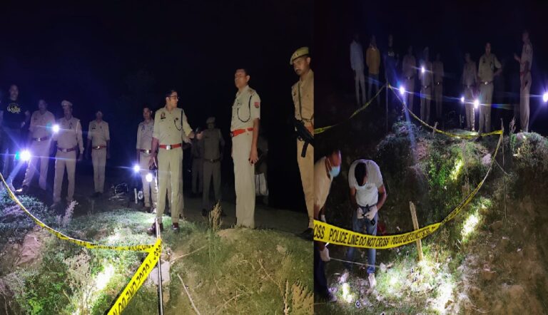 एक लाख का इनामी शातिर बदमाश सोनू पासी पुलिस मुठभेड़ में ढेर