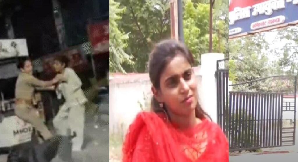 न्याय की मांग करने मॉडल चाय वाली सिमरन पहुंची पुलिस आयुक्त के द्वार
