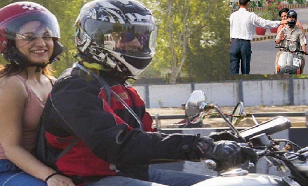 हेलमेट और सीट बेल्ट न लगाने पर आज से कटेगा चालान