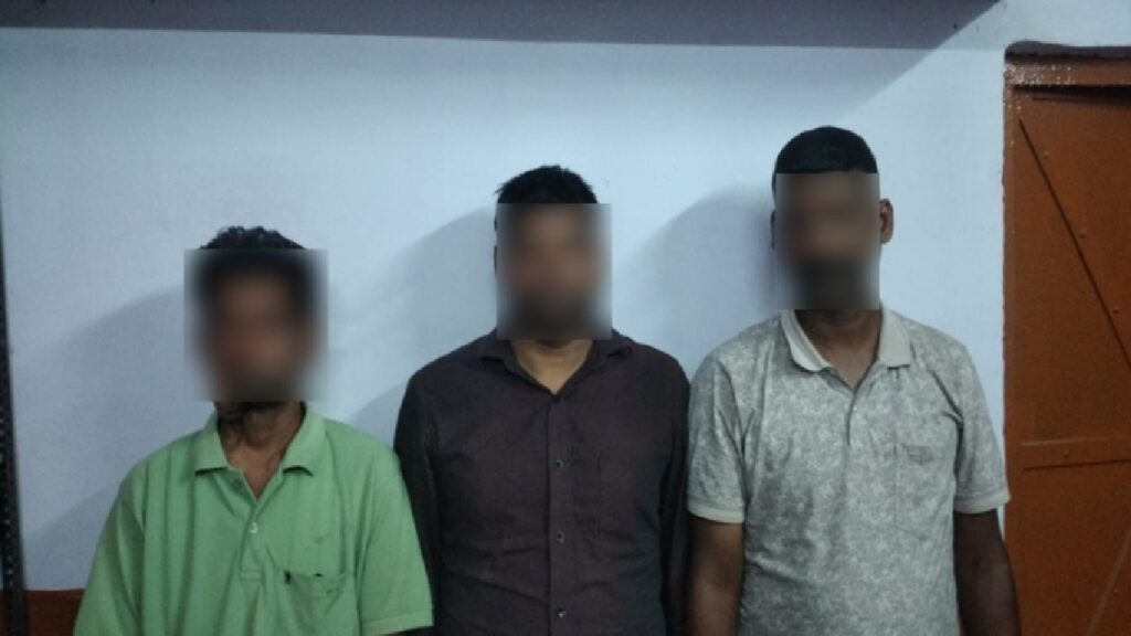 जेबकतरी के मामले में 25-25 हजार के इनामी तीन शातिर बदमाश गिरफ्तार
