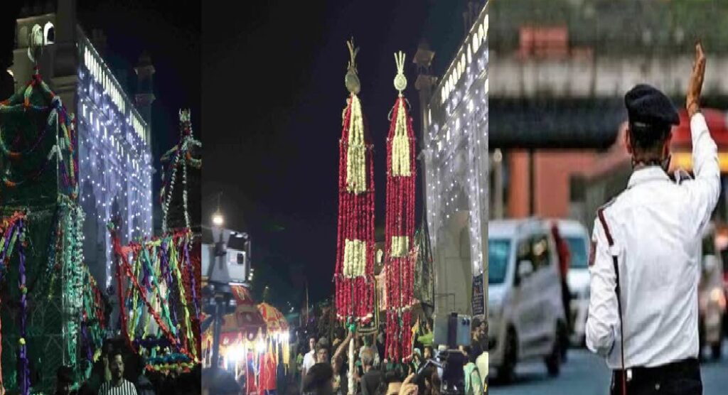 मेंहदी जुलूस आज: पुराने लखनऊ की सड़कों पर यातायात रहेगा डायवर्ट