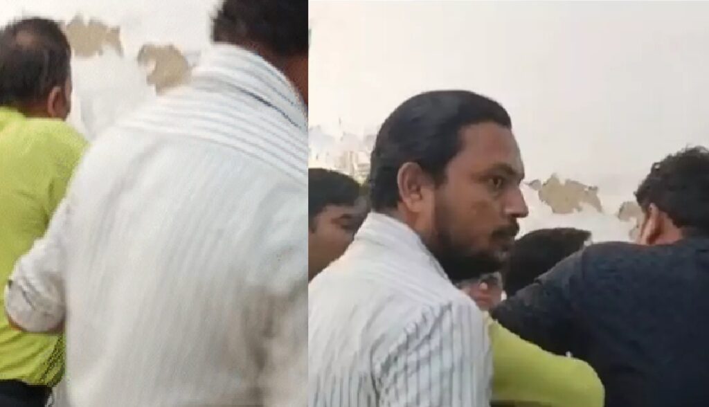 अधीक्षक और सीनियर नर्स के बीच विवाद, बेटे ने जड़ा थप्पड़