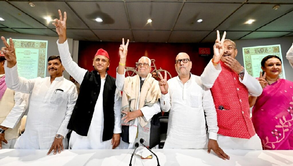 सिद्धांतों की जंग है उपराष्ट्रपति पद का चुनाव : अखिलेश यादव