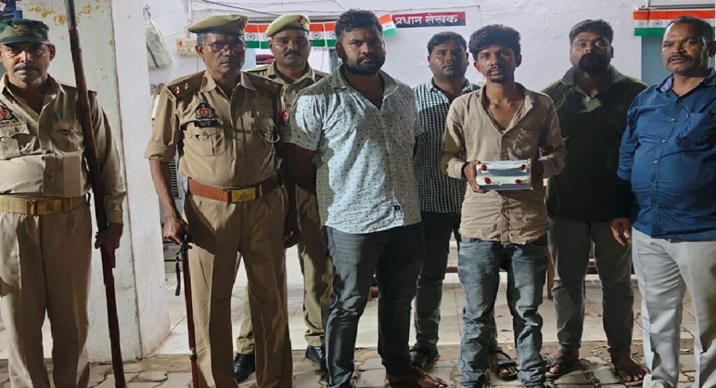 एएनटीएफ गाजीपुर की बड़ी सफलता: 55 लाख की हेरोइन संग तस्कर गिरफ्तार