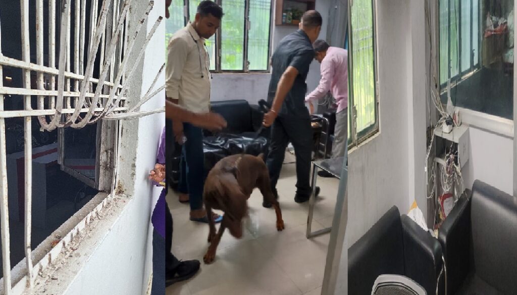 माल थाने से 500 मीटर दूर हुई बड़ी चोरी, पुलिस गश्त की खुली पोल