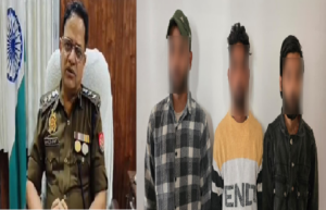 फर्जी एटीएस अधिकारी बनकर दंपति से की 90 लाख की ठगी,तीन साइबर अपराधी गिरफ्तार