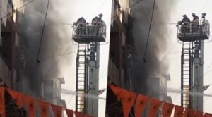 दिल्ली के पालम में भीषण आग का कहर: 3 बच्चों समेत 7 की मौत, इमारत में मची चीख-पुकार