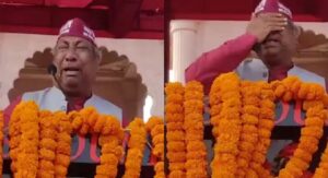 मेरा मंत्री पद ले लो, पर समाज को आरक्षण दो, गोरखपुर में डॉ. संजय निषाद भावुक, मंच से छलके आंसू