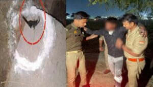 पीजीआई में पुलिस-मुठभेड़: मोबाइल लुटेरा पैर में गोली लगने के बाद गिरफ्तार, तमंचा और बाइक बरामद