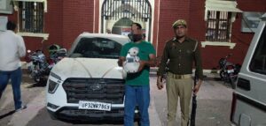 लखनऊ में 12 करोड़ की हेरोइन के साथ तस्कर गिरफ्तार, क्रेटा कार और नकदी भी बरामद