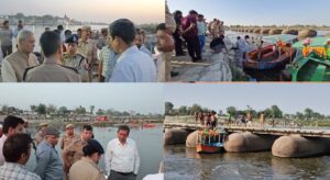 वृंदावन नाव हादसा: पंटून पुल से टकराकर यमुना में पलटी नाव, 10 श्रद्धालुओं की मौत, रेस्क्यू जारी