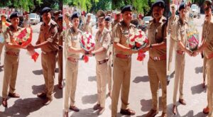 लखनऊ पश्चिमी जोन में नवनियुक्त डीसीपी का भव्य स्वागत, कानून-व्यवस्था मजबूत करने पर जोर