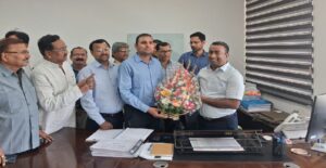 पावर कॉरपोरेशन के नए MD नीतीश कुमार का भव्य स्वागत, बिजली व्यवस्था सुधार पर जताई उम्मीद