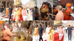 काशी में सीएम योगी की हाजिरी: बाबा कालभैरव और काशी विश्वनाथ के दरबार में की पूजा-अर्चना