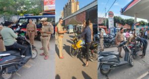 लखनऊ में ट्रैफिक नियमों पर बड़ा एक्शन: 3 दिन में 5410 चालान, 293 वाहन सीज