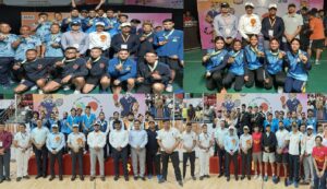 पुलिस बैडमिंटन क्लस्टर प्रतियोगिता में खिलाड़ियों ने दिखाया दम, सीआरपीएफ और CISF का शानदार प्रदर्शन