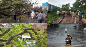 यूपी में मौसम का महातांडव: आंधी-बारिश और बिजली गिरने से 96 मौतें, कई जिलों में तबाही का मंजर