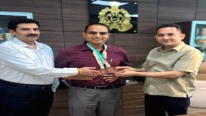एएसपी राजकुमार सिंह ने ऑल इंडिया पुलिस बैडमिंटन चैंपियनशिप में जीते दो ब्रॉन्ज मेडल