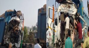 कानपुर में भीषण सड़क हादसा: तेज रफ्तार डंपर की टक्कर से दो सगे भाइयों की मौत
