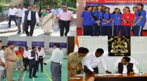 लखनऊ में पुलिस बैडमिंटन प्रतियोगिता की तैयारियां तेज, एडीजी पीएसी ने किया स्थलों का निरीक्षण