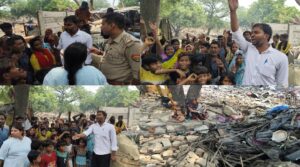 गऊघाट में बस्तियों पर बुलडोजर कार्रवाई का विरोध, भाकपा (माले) ने आंदोलन का किया ऐलान