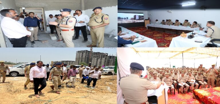 पुलिस महानिदेशक पीएसी ने निर्माणाधीन 49वीं वाहिनी पीएसी गौतमबुद्धनगर का किया निरीक्षण