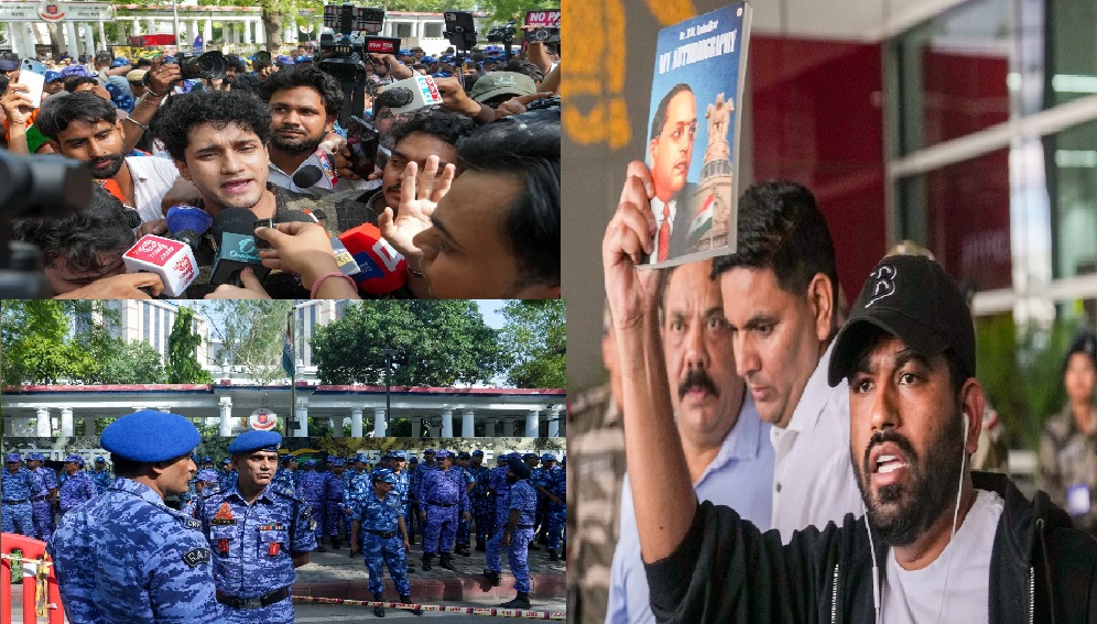 जंतर-मंतर पर जुटे CJP समर्थक, अभिजीत दीपके बोले- ‘किताब, तिरंगा और फूल लेकर आइए’