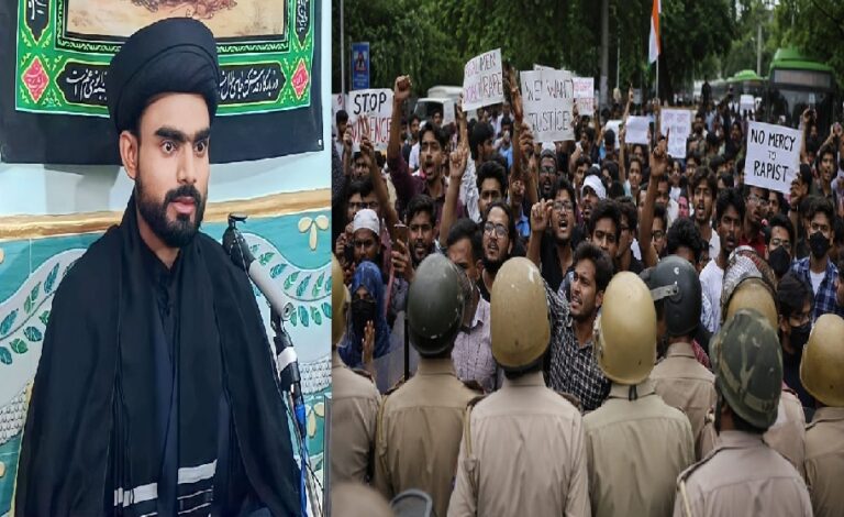 छात्रों पर पुलिस कार्रवाई पर मौलाना जावेद हैदर ज़ैदी का सवाल, बोले- शिक्षा मंत्री लें नैतिक जिम्मेदारी, दें इस्तीफा