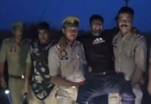 कानपुर में पुलिस मुठभेड़ में वांछित बदमाश घायल, गिरफ्तार; दोनों पैरों में लगी गोली