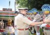 स्वतंत्रता दिवस पर PAC मुख्यालय में ध्वजारोहण, उत्कृष्ट सेवा के लिए पुलिसकर्मी सम्मानित