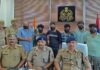 लखनऊ में बंद मकानों की रेकी कर दिनदहाड़े चोरी करने वाला गिरोह बेनकाब, 6 गिरफ्तार