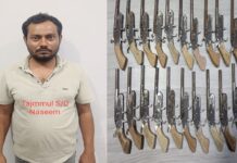 मेरठ में STF का बड़ा एक्शन: 21 अवैध तमंचों के साथ हथियार तस्कर गिरफ्तार, 5 साल से चला रहा था कारोबार