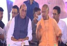 सीएम योगी ने सुनाई लखनऊ के बदलाव की कहानी, कहा- सांसद राजनाथ सिंह के नेतृत्व में साकार हुए अटल जी के सपने