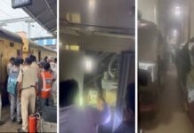 मध्य प्रदेश: पेंचवैली एक्सप्रेस के एसी कोच में लगी आग, 72 यात्रियों को सुरक्षित निकाला