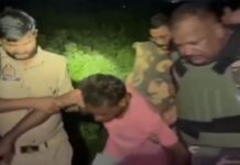 चेन स्नेचिंग के दो वांछित आरोपी मुठभेड़ में गिरफ्तार, एक के पैर में लगी गोली